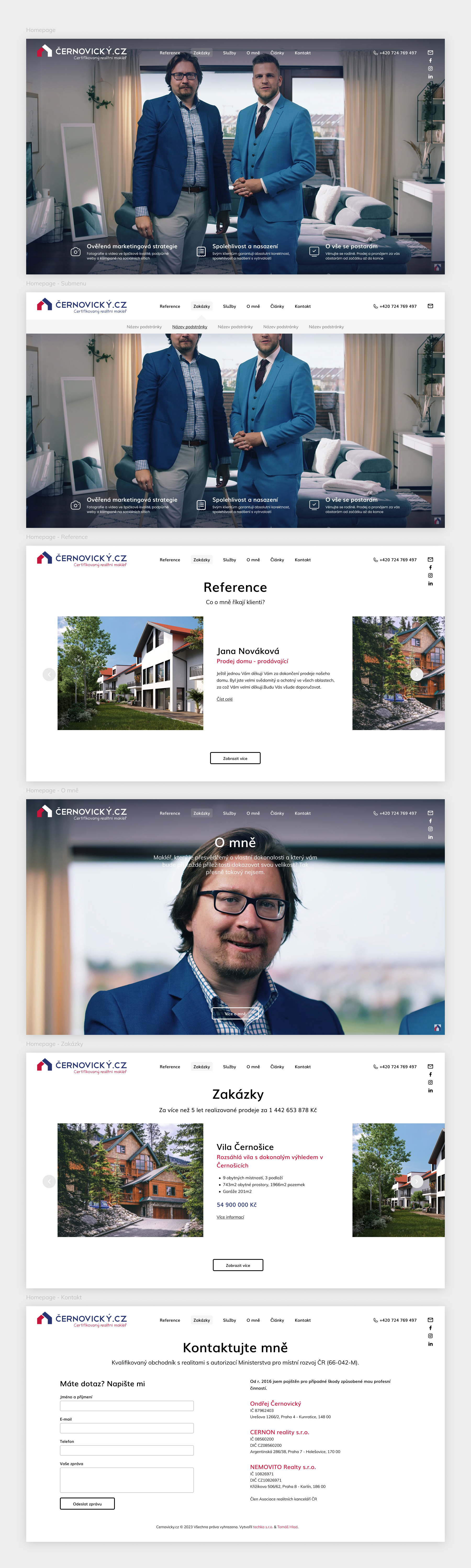 Reference Obdřej Černovický